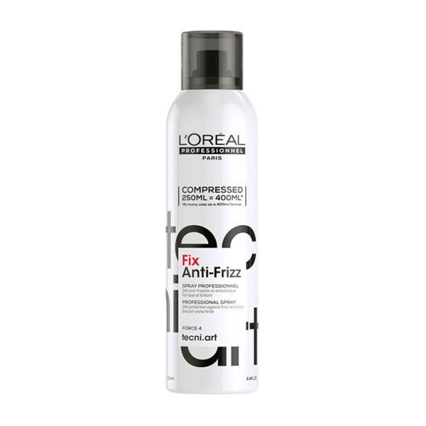 L'Oréal Tecni.Art FIX Anti-Frizz 250ml – Spray Anti-Crespo e Anti-Umidità