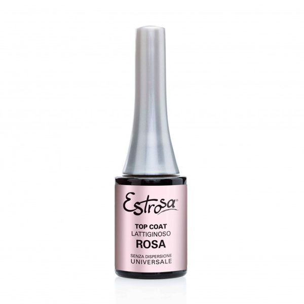 Estrosa Top Coat Rosa Lattiginoso Senza Dispersione 14ml