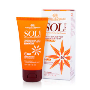 Bottega Di Lunga Vita Sol Leon Crema Solare Viso Spf50+