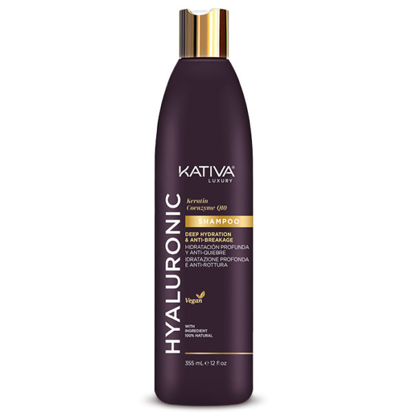 Kativa Hyaluronic Shampoo 355ml - Shampoo Acido Ialuronico