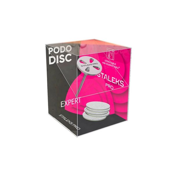 Staleks Pro Disco Per Pedicure PODODISC EXPERT M Completo Di Lima Sostituibile Grana 180 5 Pz (20mm)