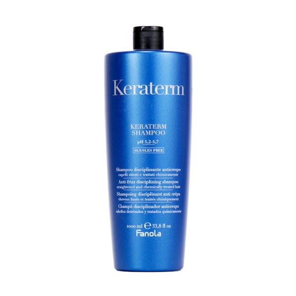 Fanola Keraterm Shampoo 1000ml - Capelli Crespi