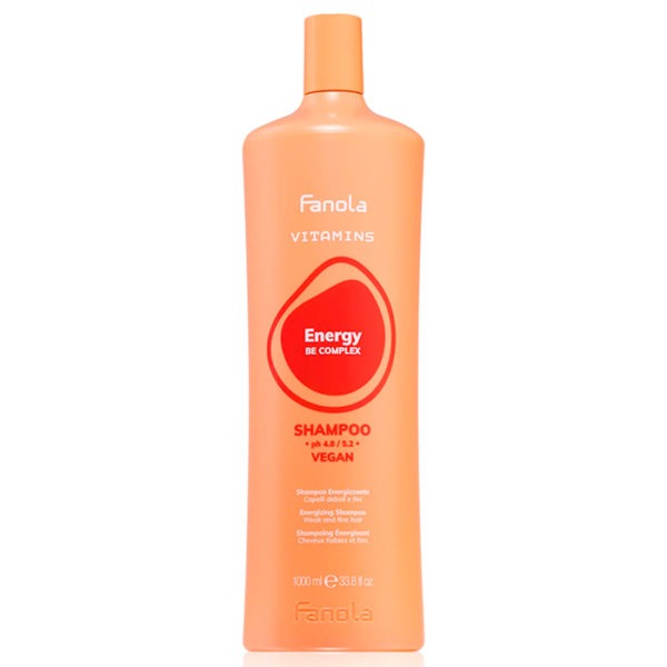 Fanola Vitamins Energy Be Complex Shampoo Energizzante 1000ml