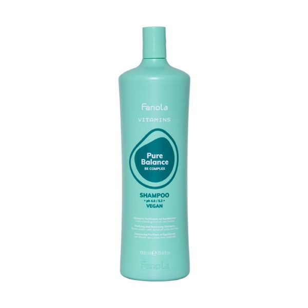 Fanola Vitamins Pure Balance Shampoo Antiforfora Purificante Ed Equilibrante 1000ml