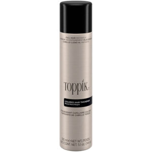 Toppik Colored Hair Thickener Spray Black 180ml - Spray Colorato Antidiradamento