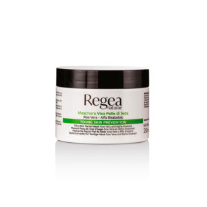 Regea Maschera Viso Pelle Di Seta Aloe Vera Alfa Bisabololo