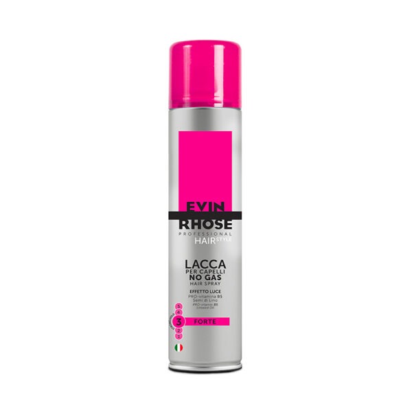 Evin Rhose Lacca Per Capelli No Gas Tenuta Forte 400ml