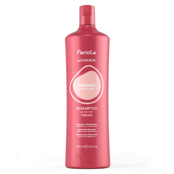 Fanola Wonder Volume Shampoo 1000ml - Capelli Fini e Senza Tono